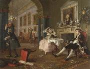 HOGARTH, William Shortly after the Marriage (mk08) Sweden oil painting artist